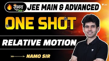 Relative Motion | One Shot - Sambhav | JEE Main & Advanced | #oneshot  #jee2024 #jee2025 #namokaul
