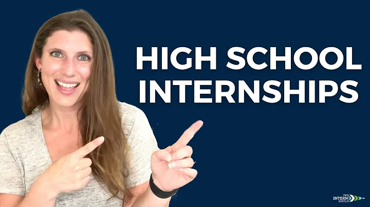 How to Get Internships in High School