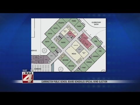 Plan for new Carrington elementary school heading back to voters