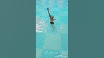 Học Kỹ Thuật Tay Bơi Ngửa Chuẩn - Phương Pháp Tập Tự Cảm Nhịp Tay Bơi Ngửa | Học Bơi Hà Nội Cô Như Ý