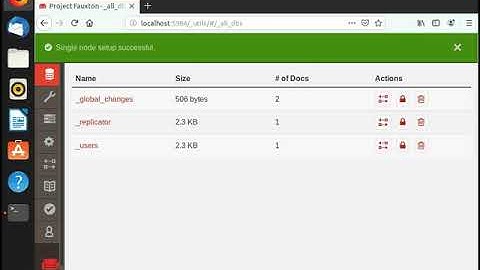 CouchDB Installation in under a minute