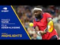 Frances Tiafoe vs Felix Auger-Aliassime Highlights | 2021 US Open Round 4