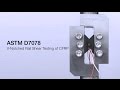 ASTM D7078 V-Notched Rail Shear Testing of CFRP