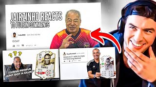 Reacting to Jairzinho, Cafu, Barnes & Their FIFA Cards!