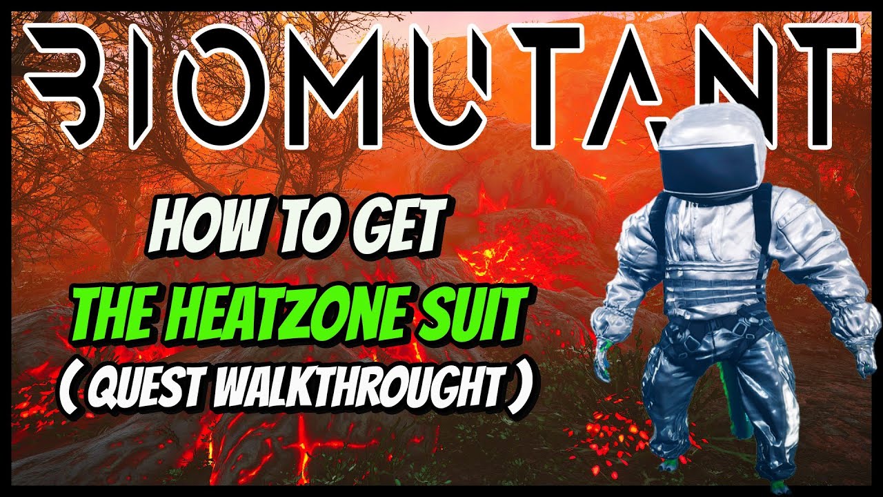 Biomutant - How to get the Heatzone Suit (Quest Walkthrought)