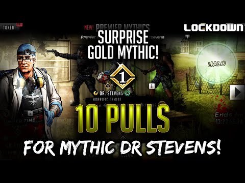 TWD RTS: 10 Pulls for Dr Stevens, Surprise Gold Mythic! Walking Dead: Road to Survival Conquest