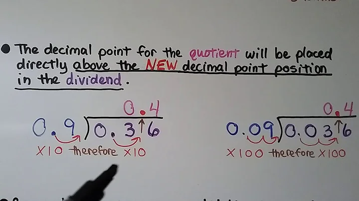 5th Grade Math 5.6, Divide Decimals, Decimal Divisors