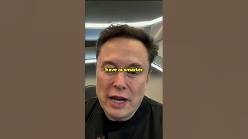 Elon Musk “AI SMARTER Than EVERY Human Is Coming NEXT YEAR.” 😳 #shorts #elonmusk