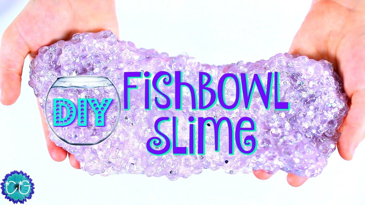 Fish bowl Blue Fishbowl Bead For Slime DIY