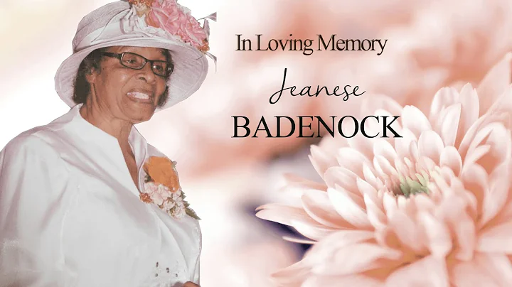 Celebrating the Life of Jeanese Elaine Badenock