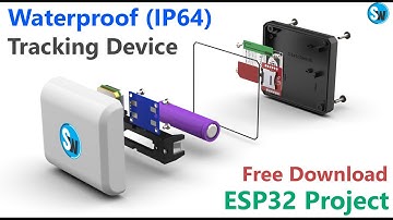 ESP32 GPS Tracking Device | Vehicle Tracking System | Enclosure design.
