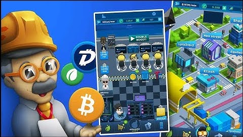 Crypto Idle Miner: Bitcoin mining game (by Hora Games) | Android Gameplay