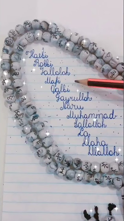 Hasbi Robbi Jallallah - Allah is sufficient for me.