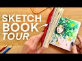 Sketchbook tour 100 drawings