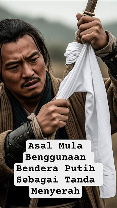 Asal mula penggunaan bendera putih sebagai tanda menyerah #faktaunik #history #benderaputih #shorts