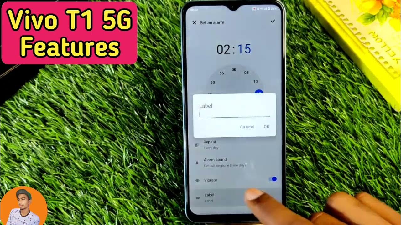 How To Set Alarm in Vivo T1 5G , Vivo T1 5G Alarm Setting , Alarm