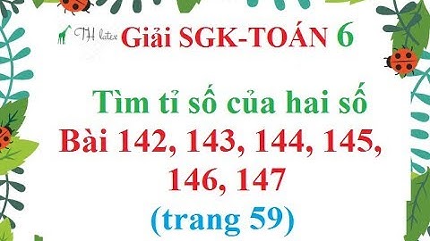 Giải bài 141 trang 58 sgk toán 6 tập 2