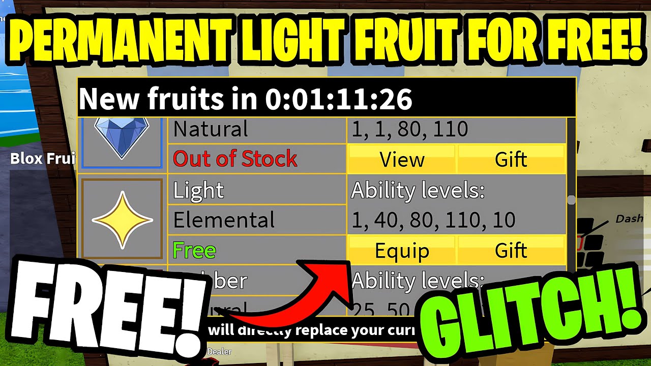 how to get light fruit in blox fruit｜TikTok Search