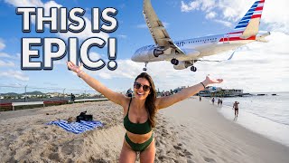 Saint Martin / Sint Maarten   Airplane Beach, Nude Beaches, FOOD, Surfing and More!