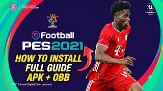 PES 2021 ऑफलाइन मॉड — डाउनलोड और इंस्टॉल करने के लिए पूरी गाइड (APK + OBB) 2026 screenshot 4