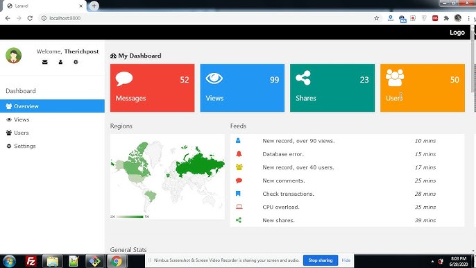 Laravel Vue Admin Dashboard Template Free - YouTube laravel-vue-admin-dashboard-template-free-youtube
