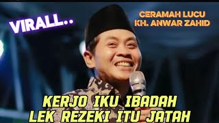 HILARIOUS SERMON BY KH. ANWAR ZAHID | WORK IS WORSHIP, BUT PROVISION IS DESTINY