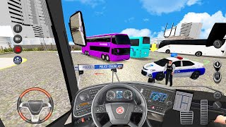 Otoyol Polis Memuru Setra Otobüsünü Durdurdu - Otobüs Simülatörü Ultimate - Otobüs Oyunları Android screenshot 2