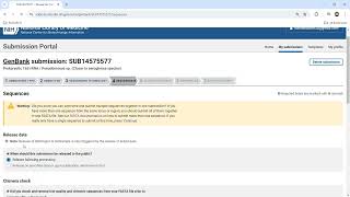 How to submit 16s RNA sequencing in NCBI submission portal #ncbi #bio #bacteria #prokaryotes #dna