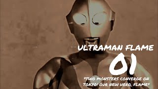 Ultraman Flame (1977) Ep 1 “Two Monsters Converge On Tokyo! Our New Hero, Flame”
