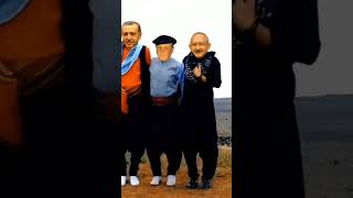 Recep Tayyip Erdoğan,Kemal Kılıçdaroğlu,Mansur Yavaş,Devlet Bahçeli,Ekrem İmamoğlu Halayla Bir Arada