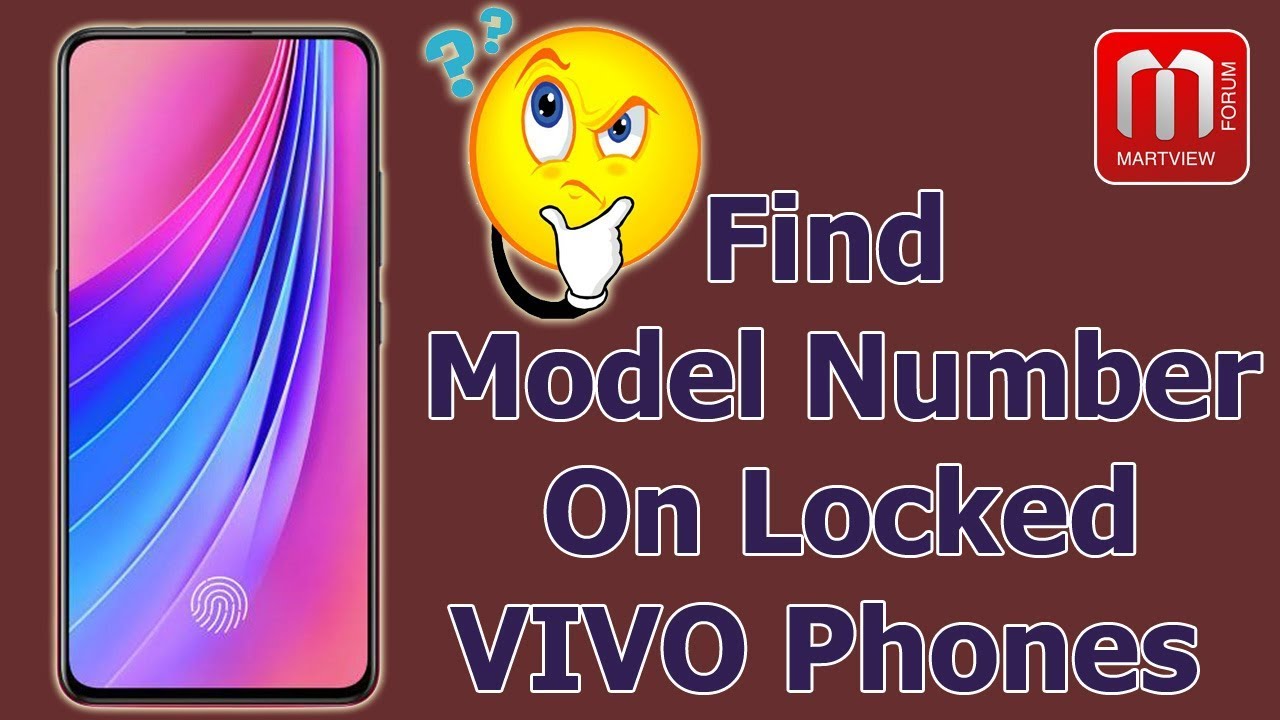 CHECK MODEL NUMBER OF LOCKED SCREEN VIVO PHONES - YouTube