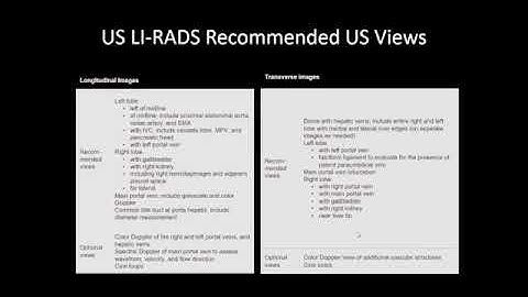Screening and Surveillance in HCC Ultrasound