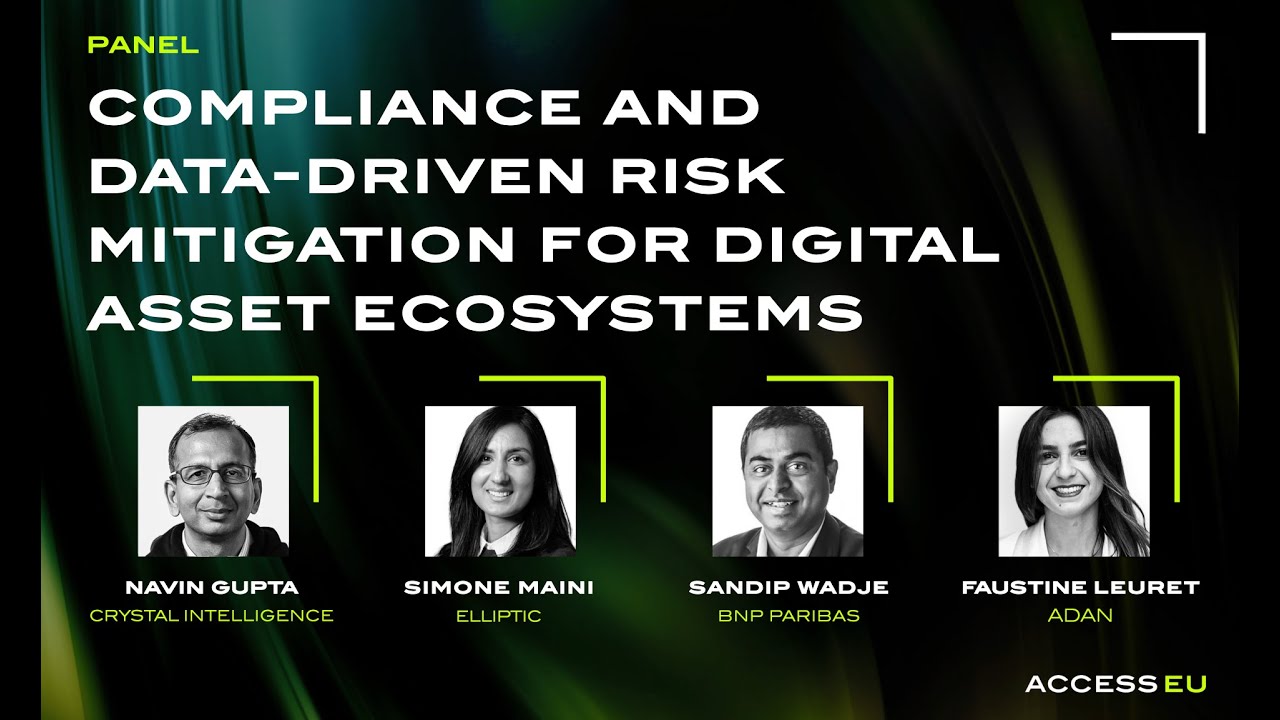 ACCESS EU 2024 | Session 8: Compliance and Data-Driven Risk Mitigation for Digital Asset Ecosystems