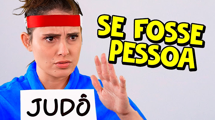 SE OS ESPORTES OLÍMPICOS FOSSEM PESSOAS I Falaidearo