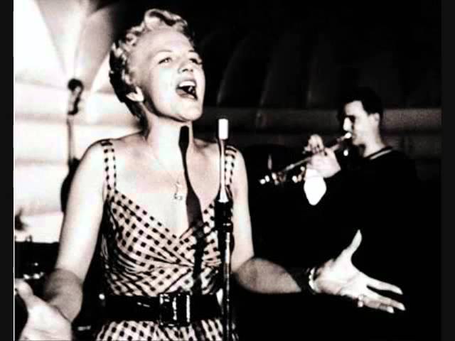 PEGGY LEE - GOLDEN EARRINGS