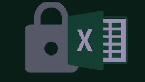 How to Password protect Excel workbook from modifying. Very simple.