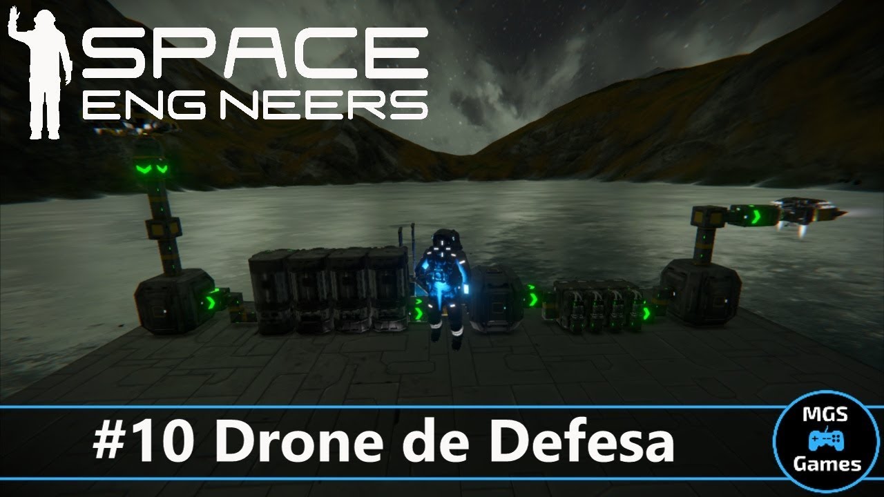 Space Engineers | Drone de Defesa #10 - YouTube