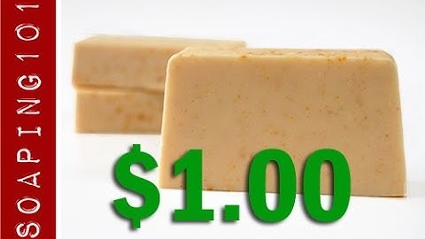 Make Dollar Store Soap  {easiest beginner soap recipe}   | Soaping101