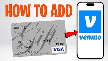 Hoe je in 2025 een Vanilla Visa-cadeaubon aan Venmo toevoegt (stap voor stap) ✅