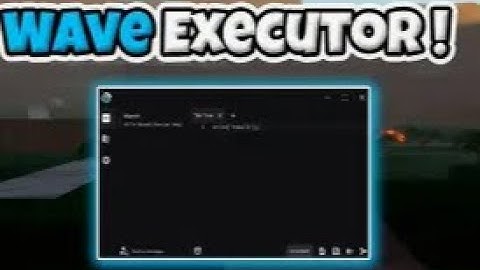 Roblox Executor Wave- Free Executor undetected No key - 2025 bypass byfron