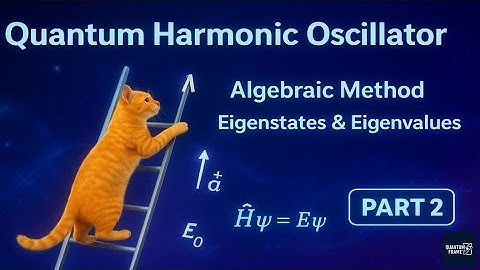 Quantum Harmonic Oscillator | Part 2 – Algebraic Method using Creation & Annihilation Operators.
