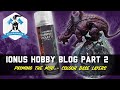 Painting Ionus Cryptborn Hobby blog part 2 -  Laying down basecoats quickly with no Airbrush!