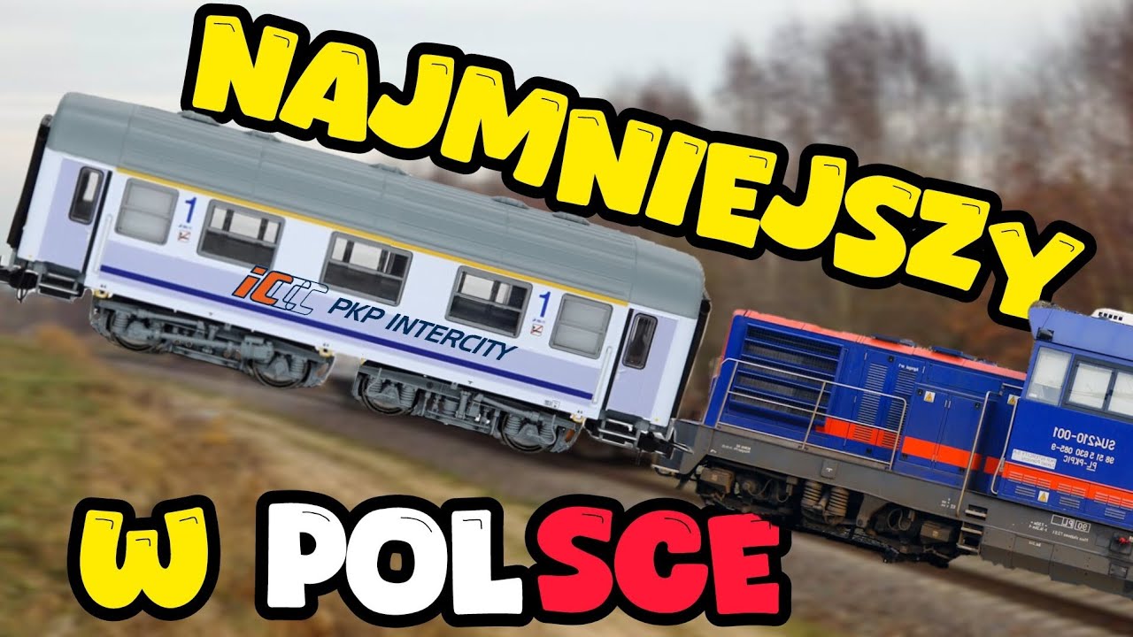 Najmniejszy Pociąg Intercity w Polsce! 🇵🇱 *POTĘŻNE OPÓŹNIENIE*