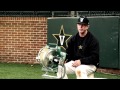 Infield flyball drills with vanderbilt baseball coach tim corbin and atec machines