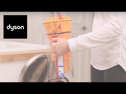 How to empty and clean the clear bin on your Dyson Lightball™ upright vacuum