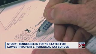 Tennessee ranks third-lowest for total tax burden | Study