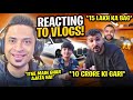 Reacting to pakistani vloggers 10 ft ducky bhai  zalmi 15 lakh ka bag