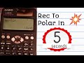 How to convert rectangular form to polar form calculator|| #rectangular #polar #calculator