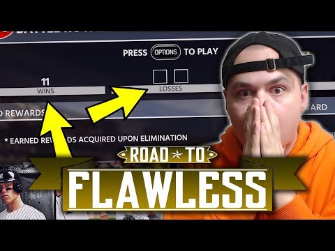 1 WIN FROM 12-0! Road To Flawless - MLB The Show 18 Diamond Dynasty