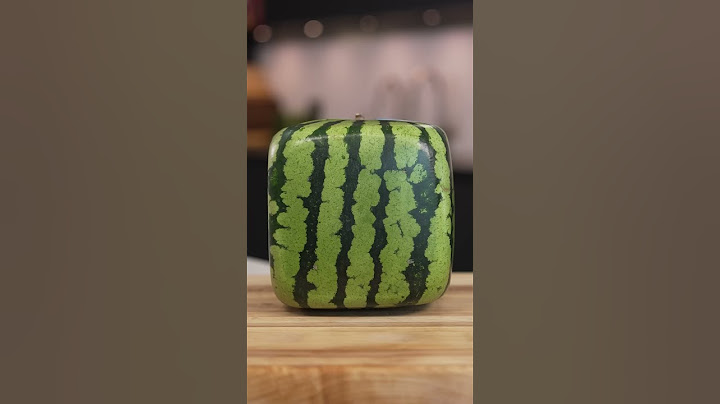 Eating A Square Watermelon